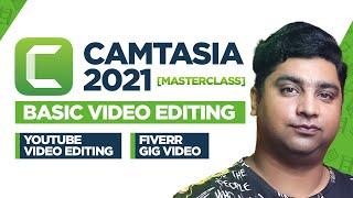 Camtasia 2021 Basic Video Editing Tutorial - Masterclass in Urdu / Hindi