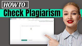 How to check plagiarism on grammarly 2025 | Full Guide