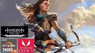 Horizon Zero Dawn | Vega 11 | Ryzen 5 2400G | Benchmark Performance Test