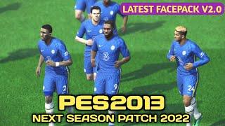 PES 2013 NEXT SEASON PATCH UPDATE LATEST FACE V2.0 | CHELSEA VS MANCHESTER UNITED | FULL HD GAMEPLAY