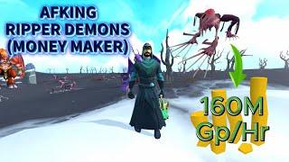 Ripper Demons Are Insane Gp and Are Afkable! || RuneScape 3 ||