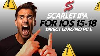 How to Install Scarlet iOS on iPhone & iPad Without PC or Jailbreak  No Revoke Guide (2024)