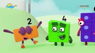 Balok Angka - Ganjil VS Genap Bermain Bola | Numberblocks Bahasa Indonesia