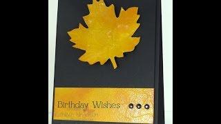 Autumn Accents Big Shot Die from Stampin Up   09 22 2014