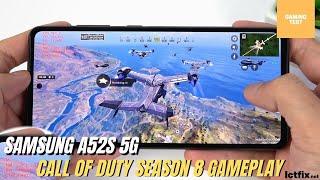 Samsung Galaxy A52s Call of Duty Gaming test | Snapdragon 778G, 120Hz Display