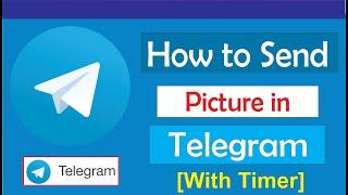 How to send picture in telegram with timer