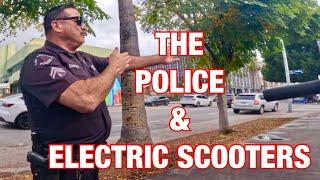 Electric scooter Doordash THIS SPEED  IS ILLEGAL ️  AND CALIFORNIA COPS DONT  CARE  Roadrunner V2