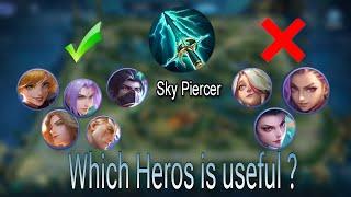 NEW ITEM: SKY PIERCER GUIDE, Useful & Useless