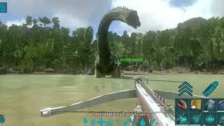 Ark Survival Evolved Mobile: How to taming BRONTO - the BIGGEST creature in the game!