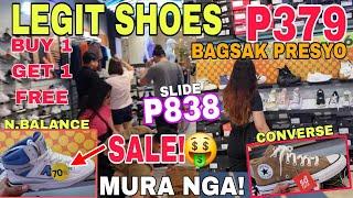 LEGIT SHOES SALE up to 70% Plus BUY 1 GET 1 FREE! BAGSAK PRESYO PARIN GRABE SULIT PARIN