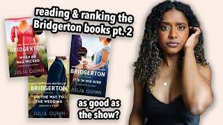 reading the Bridgerton books and ranking them | part 2 with reviews!