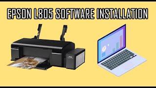 How to Install Epson L805 Driver | Windows 10