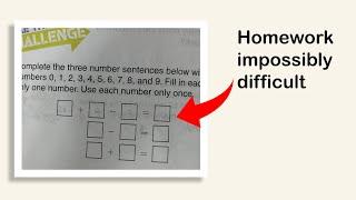 "Scary" homework problem is impossibly hard