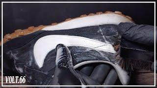 [Shoe clean & restore] NIKE Waffle Racer Cleaning Shoes - ASMR