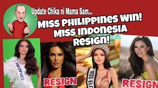 Philippines winner! Miss Indonesia Resign?