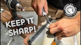 How to Sharpen the Roarockit Edge