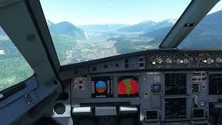 Innsbruck 08 Approach and Landing - FBW A32NX