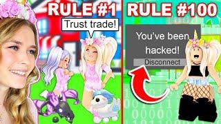 I Broke 100 RULES In Adopt Me! (Roblox)