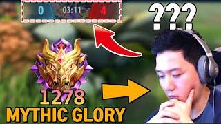 If Score 1200 Mythic Glory plays SOLO RANK?  Mobile Legends