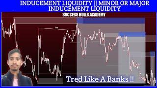 What is Inducement liquidity || true smc || major or minor inducement liquidity