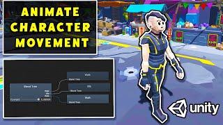 How To Animate 3D Character Movement In Unity
