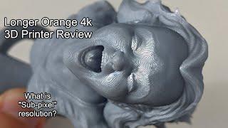 10.5 micron resolution?! - Longer Orange 4k 3D Printer Review