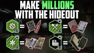 Here's how I use the Hideout to NEVER go broke in Tarkov