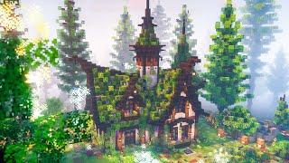 A Moss Fairy Cottage  | Minecraft Tutorial