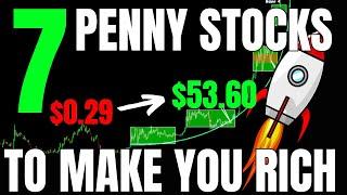 7 BEST Penny Stocks to Buy Now April 2024  - GET RICH - Part 2 - OSS WKSP PLTR KULR IQST NVDA