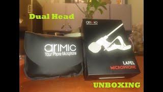 ARIMIC Dual Head Microphone (Unboxing)