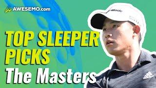 2021 MASTERS TOP-5 DFS SLEEPERS | DraftKings & FanDuel Golf Low-Owned Plays