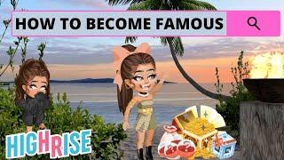 How To Become FAMOUS On Highrise Metaverse INSTANTLY!  ( Truth about GIVEAWAYS )