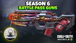 Season 6 Battle Pass Guns Iron Sight & Gameplay COD Mobile - CODM Leaks S6