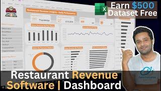 Create a Dynamic & Interactive Sales Dashboard in Excel | Restaurant Sales Analysis (Free Download)