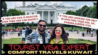 ONE OF THE MOST TRUSTED TOURIST VISA EXPERTS |COMFORT TRAVELS KUWAIT |REJECTION CASE CAN REAPPLY