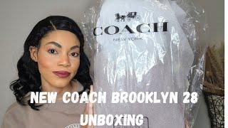 NEW COACH BROOKLYN 28 UNBOXING IN NEW COLOR