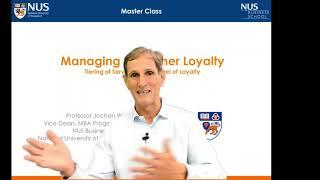 Master Class: Managing Customer Loyalty