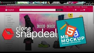 SNAPDEAL CLONE - Mr Mockup