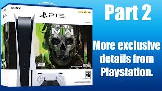 New Part 2 More exclusive MWII PS5 bundle details direct PlayStation Call of Duty Modern Warfare