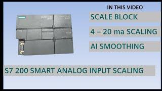 S7 200 SMART Analog Input scaling ( SMAI04 / AI08 / AM03 / AM06 )