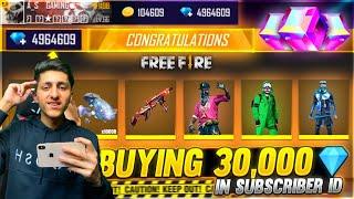 Buying 20,000 Diamond Dj Alok & New Cobra Mp40 In Subscriber Id Crying Moment - Garena Free Fire