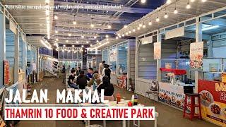 【4K60】 Walking Around Jakarta ~ from Bank Indonesia Shelter Bus to Thamrin 10 Food & Creative Park