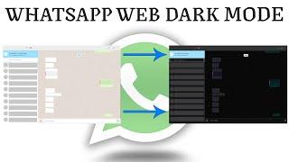 How to Enable Dark Mode on WhatsApp Web | WhatsApp PC