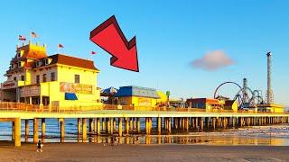 Galveston Island Historic Pleasure Pier Texas Full Tour