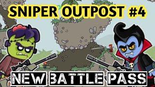 SNIPER OUTPOST #4 + NEW BATTLE PASS SEASON 3 | MINI MILITIA