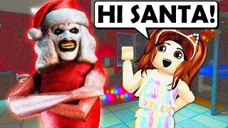 Trying The CREEPIEST Christmas Game EVER!! (Roblox)