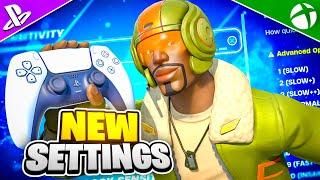 NEW BEST Controller SETTINGS + Sensitivity in Chapter 6 (Fortnite Tutorial)