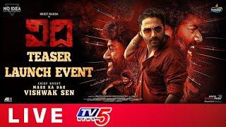 VIDHI Teaser Launch Event Live | Rohit Nanda, Anandhi | TV5 Tollywood