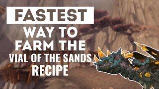 Fastest Way to Farm the Vial of the Sands Recipe!