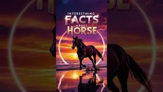 Mind blowing facts about horses #ytshorts  #factblitz #shorts